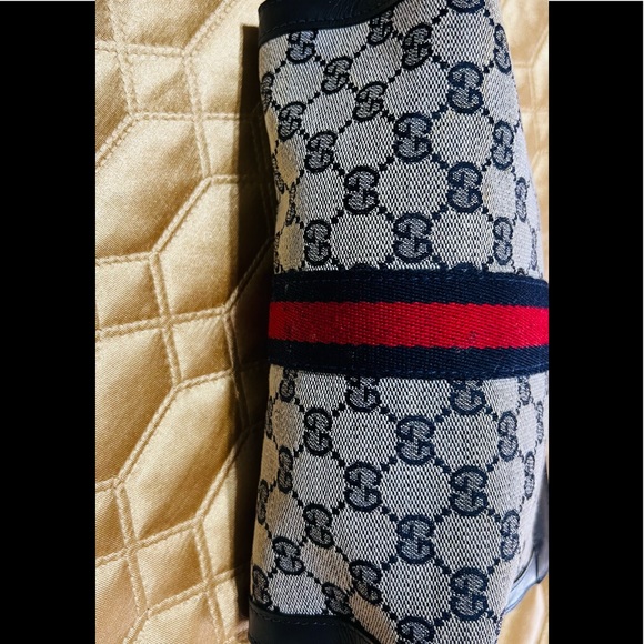 AUTHENTIC GUCCI VINTAGE SHERRY LINE CLUTCH - Picture 6 of 12